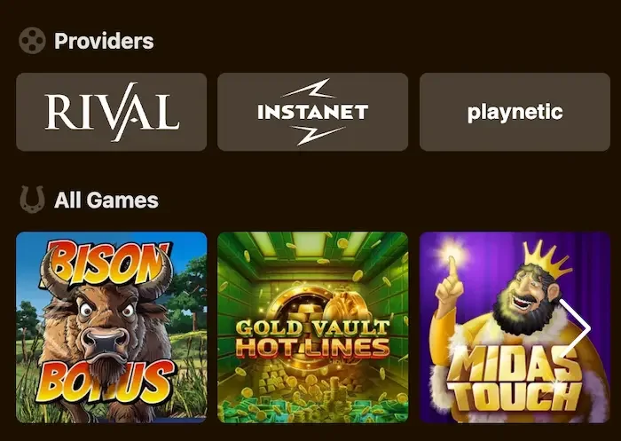 Golden Lady Casino — Inside Golden Lady Casino: screenshots 3