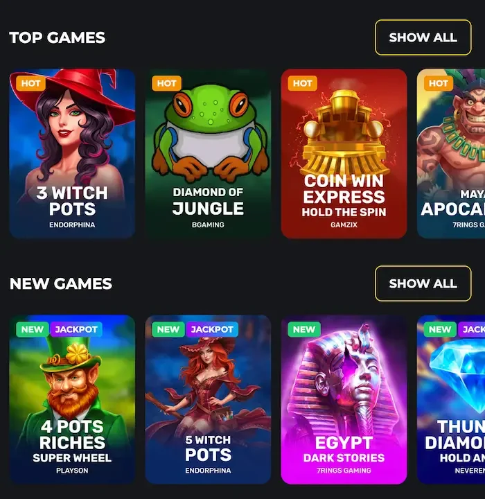 Golden Star Casino — Inside Golden Star Casino: screenshots 2